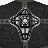 Séance Women's Gothic Waistcoat with Studded Lapels in Black