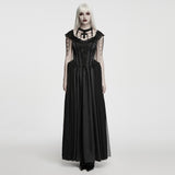 Westenra Women's Victorian Gothic Dress in Black