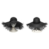 Wolfsbane Frayed Straw Hat
