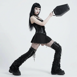 Coven Fledgling Kit — gothic starter pack on model, side view