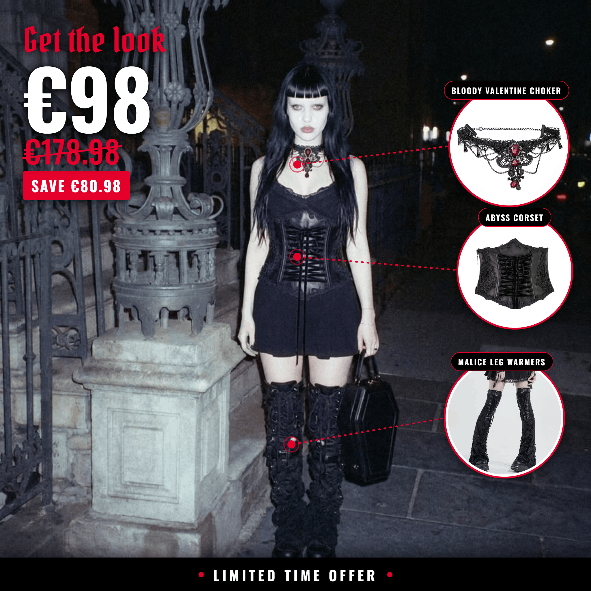 Coven Fledgling Kit — get the gothic starter look, 45% off, limited time offer