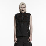 Laudanum Men's Gothic Zipped Jacket in Black