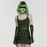 Austral Punk Cutout PU Vest