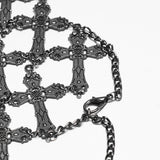 Tell-Tale Women's Gothic Veil with Cross Detail