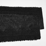 Tamerlane Men's Gothic Dark Pattern Pants in Black