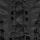 Berenice Women's Gothic Corset with Lacing in Black