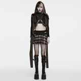 Corvid Women's Gothic Studded Harness in Black