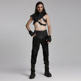 Animism Gothic Distressed Belt Men's