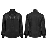 Asenath Gothic Woven Pleated Shirt Men's