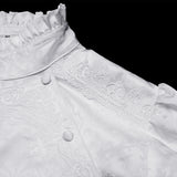 Wolfsbane Men's Gothic Shirt in White