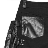 Melusine Men's Gothic Shorts in Black