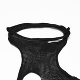 Wraith Shredded Mesh Chain Top