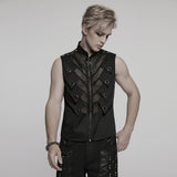 Anodyne Punk Fishnet Eyelet Vest Men's