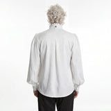 Wolfsbane Men's Gothic Shirt in White