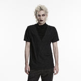Styx Noir Men's Gothic T-shirt in Black