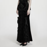 Havisham Women's Gothic Skirt in Black