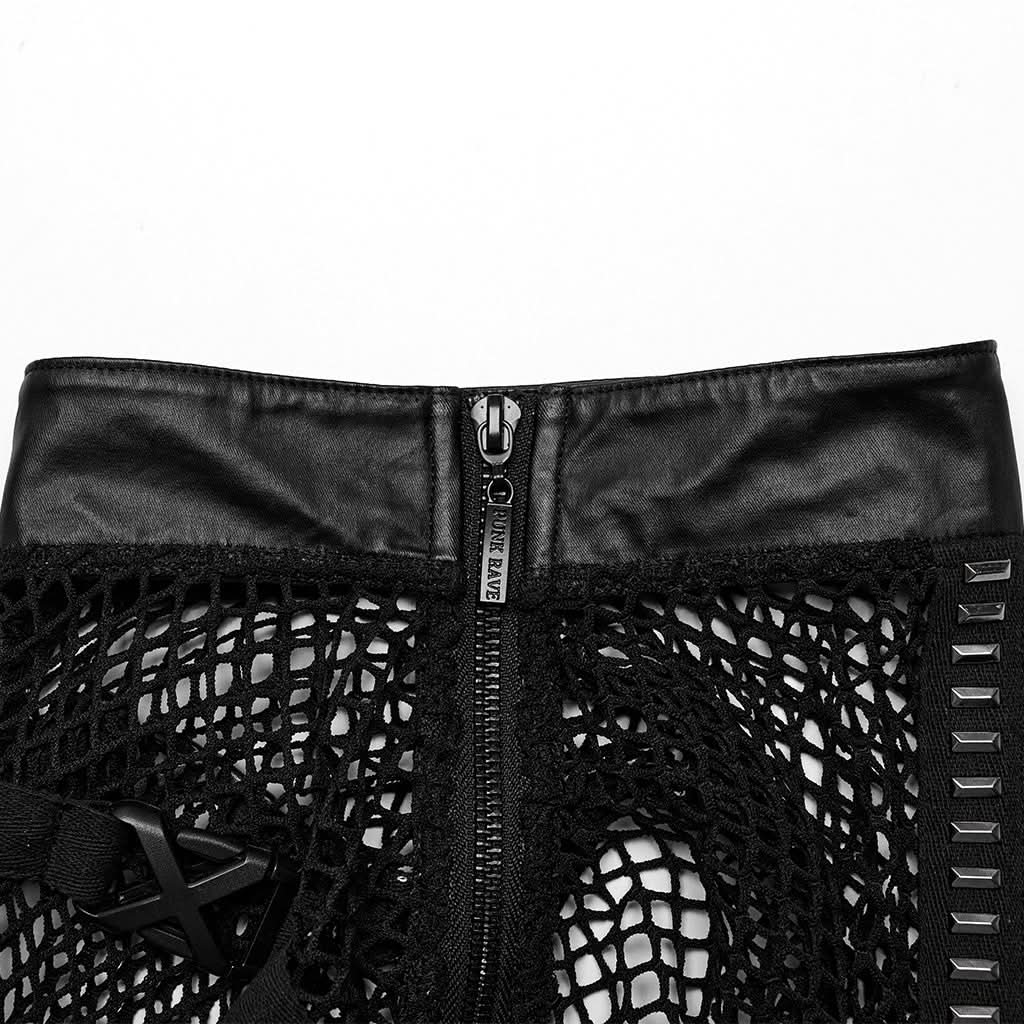 Anarchy Mesh Tank Top - PunkRave