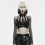 Requiescat Women's Gothic Techwear Harness in Black