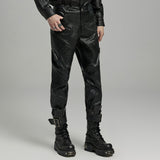 Crepuscule Men's Gothic Trousers in Black