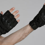 Tenebrae Gothic Cyberpunk Armor Gloves Men's