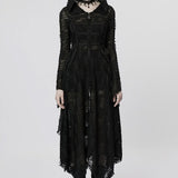 Neon Nightfall Distressed Coat - PunkRave