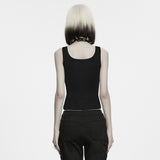 Nocturne Flocked Tank Top