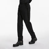 Erzulie Men's Gothic Trousers in Black