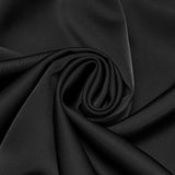 Hex Men's Gothic Lace Satin Shirt in Black