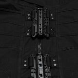 Acheron Victorian Gothic Cyber Armor Top Men's