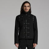 Augite Gothic X-Buckle Tactical Jacket Men's