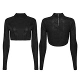 Umbra Mesh Panel Crop Top