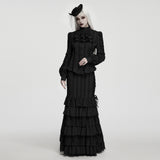 Mourning Star Veil Fascinator Hat