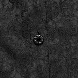 Archfiend Gothic Woven Lace Shirt Men's
