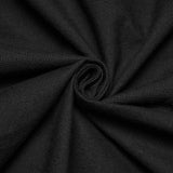 Epitaph Men's Gothic Shirt & Blouse with Ruffled in Cotton Fabric in Black