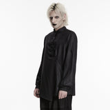 Bone Dirge Men's Gothic Shirt in Black