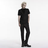 Styx Noir Men's Gothic T-shirt in Black
