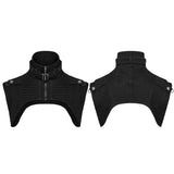 Evander Gothic High Neck Zipped Collar Top Men's