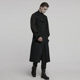 Charnel Gothic Woven Napoleon Sleeveless Jacket  Men's