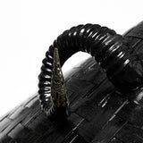 Vesper Men's Gothic Hat in Black