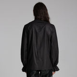 Nocturne Men's Gothic Shirt in Black