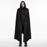 Dorian Men's Gothic Cloak in Black