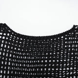 Athamant Gothic Black Knit Shirt