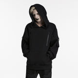 Vigil Men's Gothic Hoodie in Black