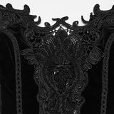 Clarimonde Women's Gothic Corset in Black