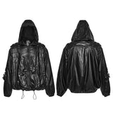 Berenice Men's Gothic Woven coat in Black