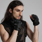 Carmilla Gothic Armor Cyberpunk Gloves Men's