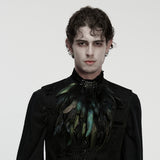 Apophenia Gothic Feather Collar Tie Men's