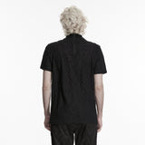 Styx Noir Men's Gothic T-shirt in Black