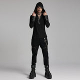 Aithon Gothic Silver Pant Chain Men's