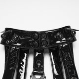 Requiescat Women's Gothic Techwear Harness in Black